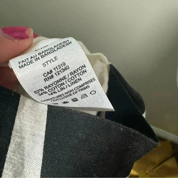 NWOT DYNAMITE LINEN BLEND MINI DRESS / wedding  guest dress S - Picture 5 of 7